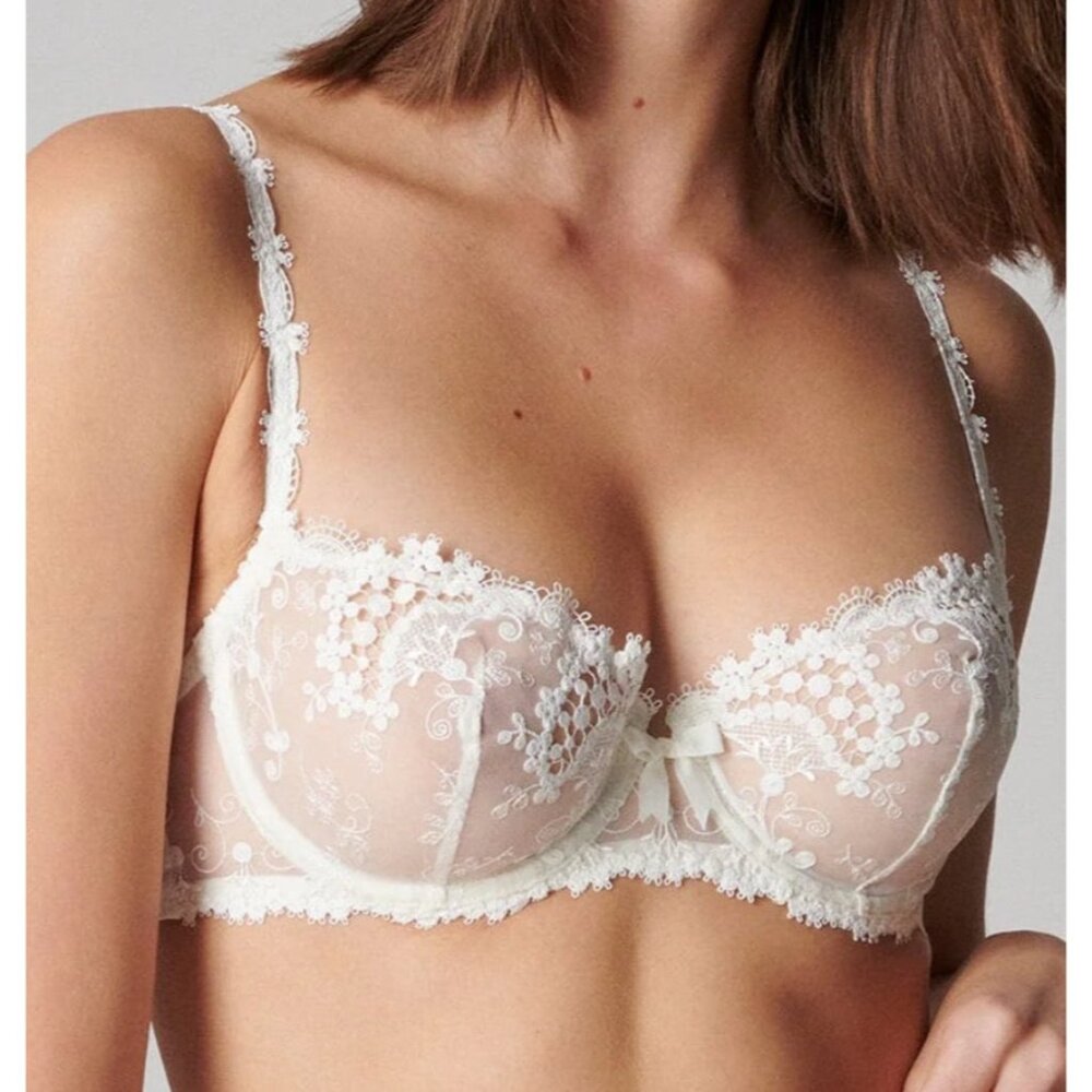 Simone Perele Wish Demi Cup Bra size 34-B new